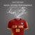 Custom Crimson Old Gold Outdoor Sport Soccer Sets Jersey