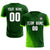 Custom Green Neon Green Outdoor Sport Soccer Sets Jersey