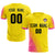 Custom Gold01 Pink Outdoor Sport Soccer Sets Jersey