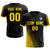 Custom Black Gold01 Outdoor Sport Soccer Sets Jersey