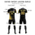 Custom Black Khaki Outdoor Sport Soccer Sets Jersey