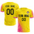 Custom Gold01 Pink Outdoor Sport Soccer Sets Jersey