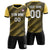 Custom Black Khaki Casual Sport Soccer Sets Jersey