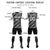 Custom Black White Casual Sport Soccer Sets Jersey