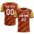 Custom Crimson Old Gold Casual Sport Soccer Sets Jersey