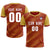 Custom Crimson Old Gold Casual Sport Soccer Sets Jersey