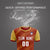 Custom Crimson Old Gold Casual Sport Soccer Sets Jersey