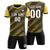 Custom Black Khaki Casual Sport Soccer Sets Jersey