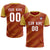 Custom Crimson Old Gold Casual Sport Soccer Sets Jersey