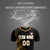 Custom Black Old Gold Casual Printing Sportswear Soccer Sets Jersey