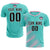 Custom Bright Green Light Pink Casual Printing Sportswear Soccer Sets Jersey