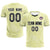 Custom Cream White Training Uniform Soccer Sets Jersey