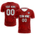 Custom Crimson Light Red Training Uniform Soccer Sets Jersey