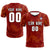 Custom Crimson Khaki Training Uniform Soccer Sets Jersey