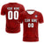 Custom Crimson Light Red Training Uniform Soccer Sets Jersey