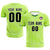 Custom Bright Green Neon Green Training Uniform Soccer Sets Jersey