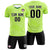 Custom Bright Green Neon Green Training Uniform Soccer Sets Jersey