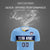 Custom Light Blue Gold01 Casual Printing Sportswear Soccer Sets Jersey