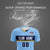 Custom Light Blue Gold01 Casual Printing Sportswear Soccer Sets Jersey