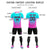 Custom Bright Green Pink Sport Soccer Sets Jersey