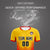 Custom Gold01 Red Sport Soccer Sets Jersey