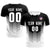 Custom Black White Sport Soccer Sets Jersey