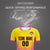 Custom Yellow Pink Sport Soccer Sets Jersey