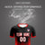 Custom Black Red Sport Soccer Sets Jersey