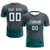 Custom Dark Gray Midnight Green Men Uniform Soccer Sets Jersey