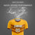 Custom Yellow Crimson Men Uniform Soccer Sets Jersey