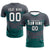 Custom Dark Gray Midnight Green Men Uniform Soccer Sets Jersey