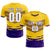 Custom Gold01 Purple Men Uniform Soccer Sets Jersey