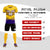 Custom Gold01 Purple Men Uniform Soccer Sets Jersey