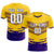 Custom Gold01 Purple Men Uniform Soccer Sets Jersey