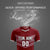 Custom Crimson Gray Men Uniform Soccer Sets Jersey