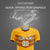 Custom Yellow Crimson Men Uniform Soccer Sets Jersey