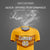 Custom Yellow Crimson Men Uniform Soccer Sets Jersey