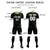 Custom Black Neon Green Quick Dry Training Uniform Soccer Sets Jersey