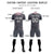 Custom Gray Light PiNK Quick Dry Training Uniform Soccer Sets Jersey