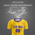 Custom Yellow Purple Quick Dry Training Uniform Soccer Sets Jersey