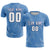 Custom Powder Blue Cream Quick Dry Training Uniform Soccer Sets Jersey