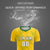 Custom Gold01 Green Quick Dry Training Uniform Soccer Sets Jersey