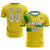 Custom Gold01 Kelly Green Training Uniform For Men Soccer Sets Jersey