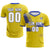 Custom Gold01 Royal Blue Training Uniform For Men Soccer Sets Jersey