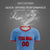 Custom Light Blue Red Men Uniform Soccer Sets Jersey