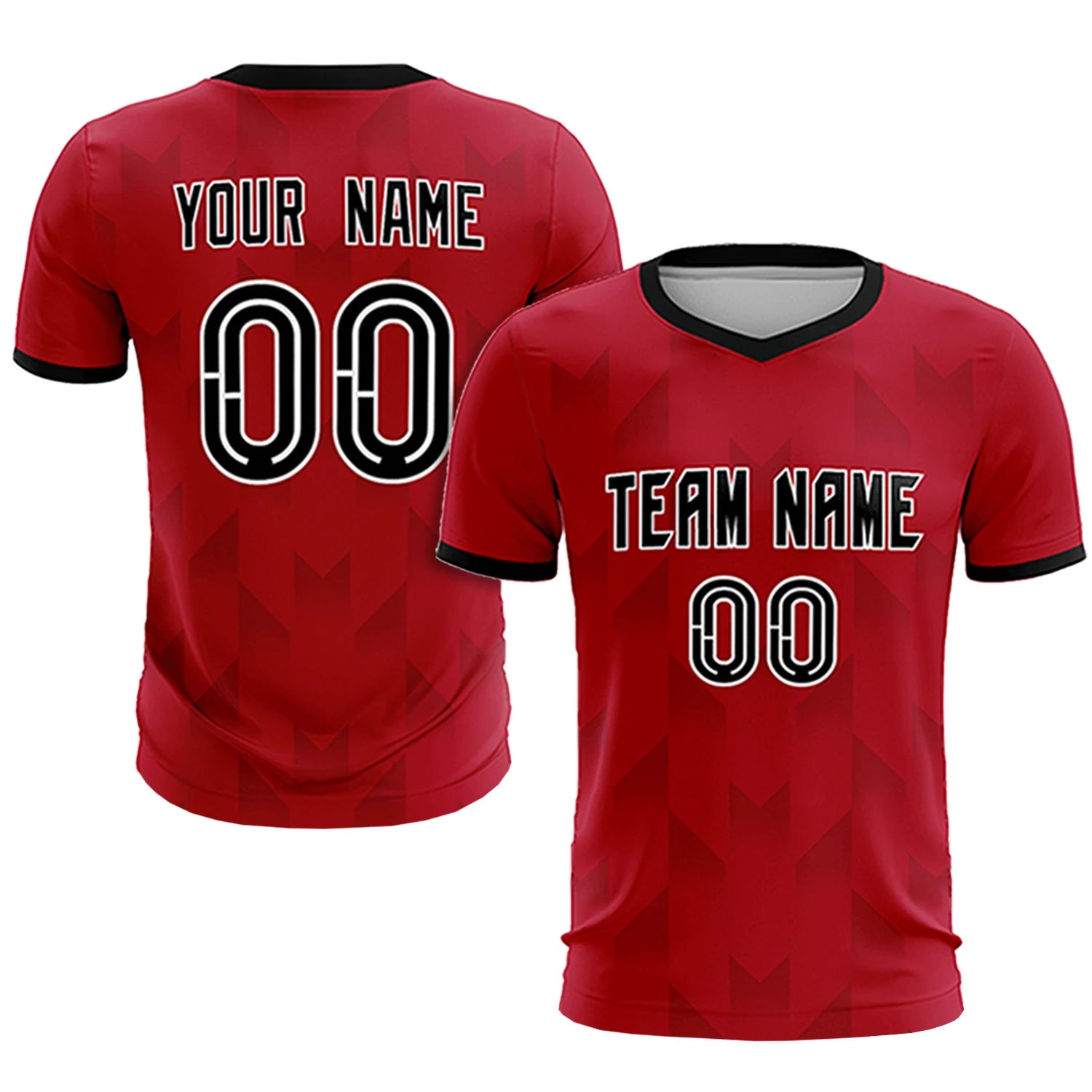 Custom Crimson Khaki Men Uniform Soccer Sets Jersey