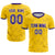 Custom Gold01 Purple Men Uniform Soccer Sets Jersey