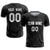 Custom Black Gray Men Uniform Soccer Sets Jersey