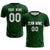 Custom Green Gray Men Uniform Soccer Sets Jersey