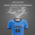 Custom Powder Blue Black Men Uniform Soccer Sets Jersey